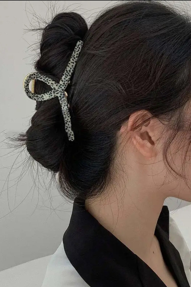 Large Two Tone Hair Claws 2 Colors