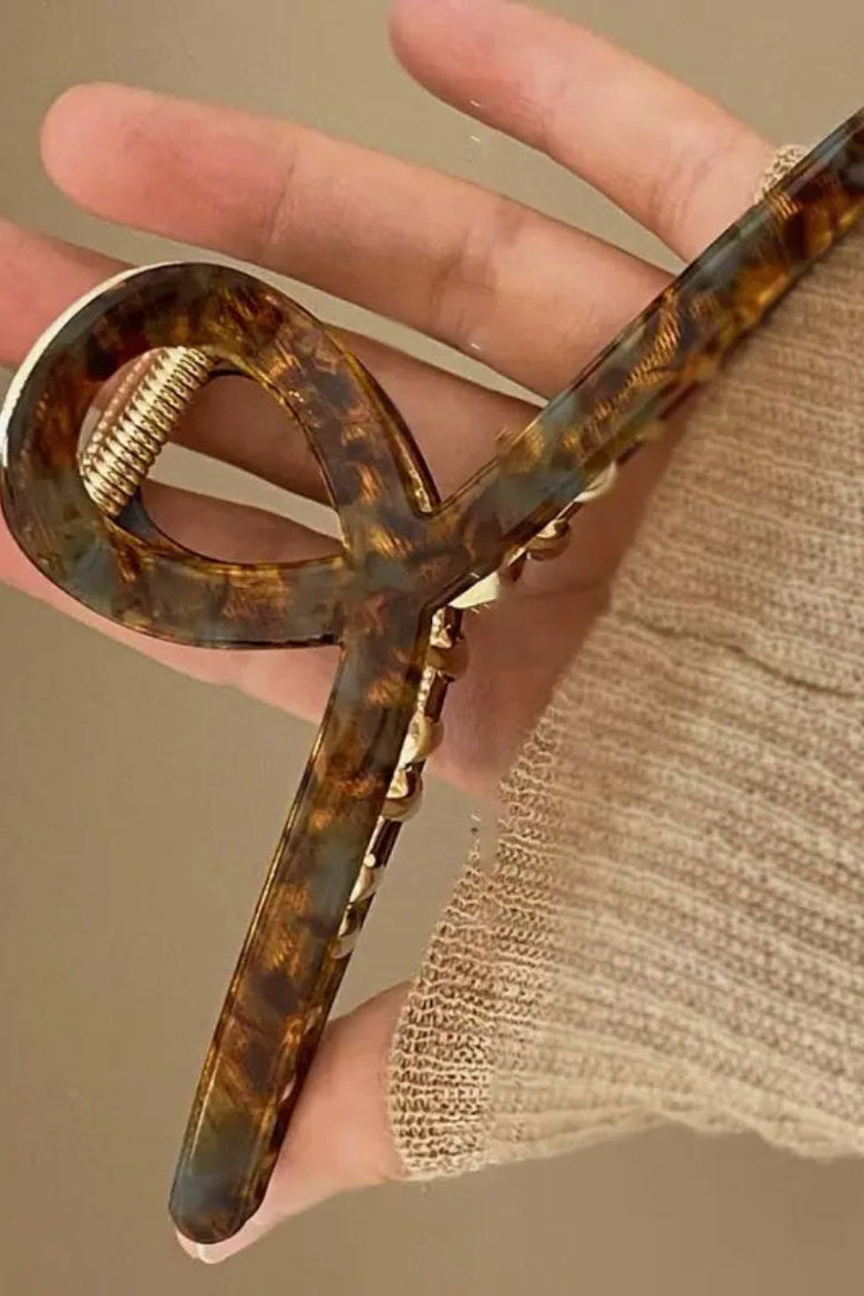 Large Two Tone Hair Claws 2 Colors