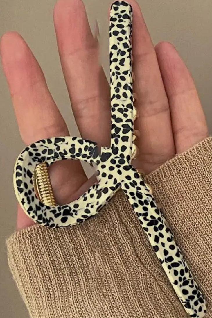 Large Two Tone Hair Claws 2 Colors