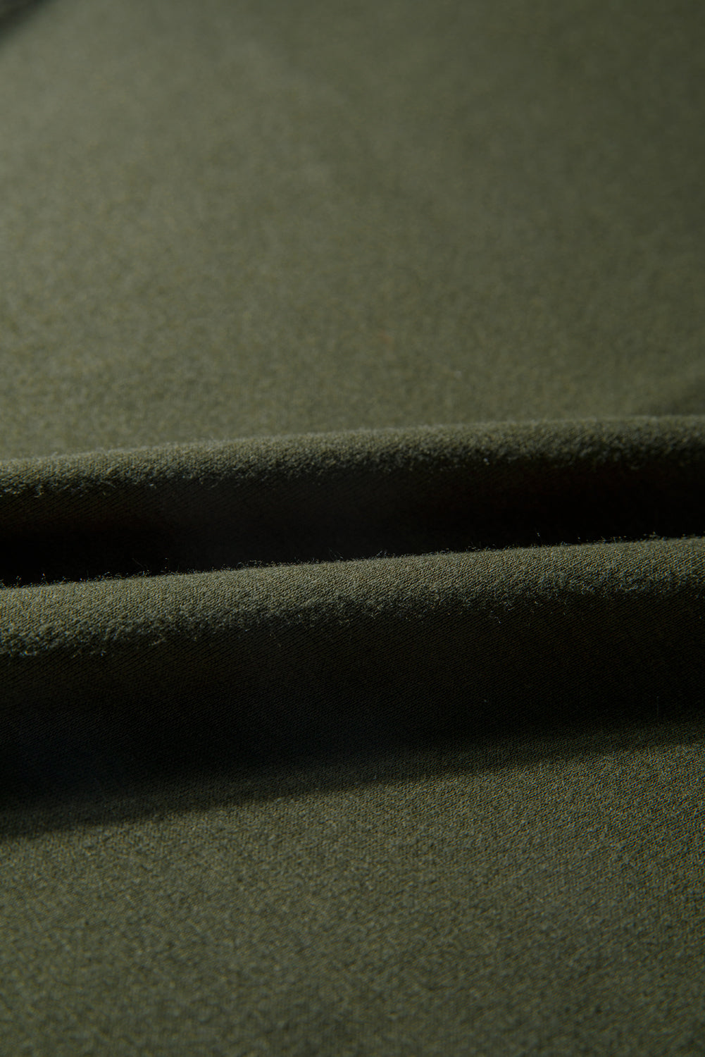 Red Dahlia Solid Color Extended Cuffs Long Sleeve Top