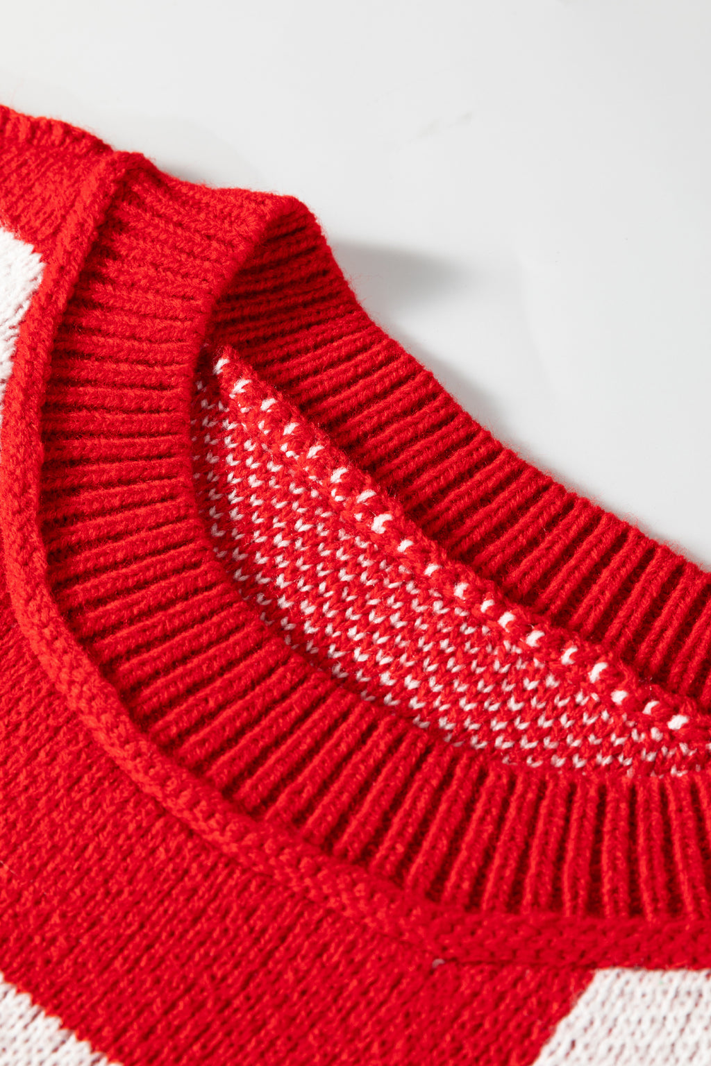 Green Checkered Bishop Sleeve Sweater