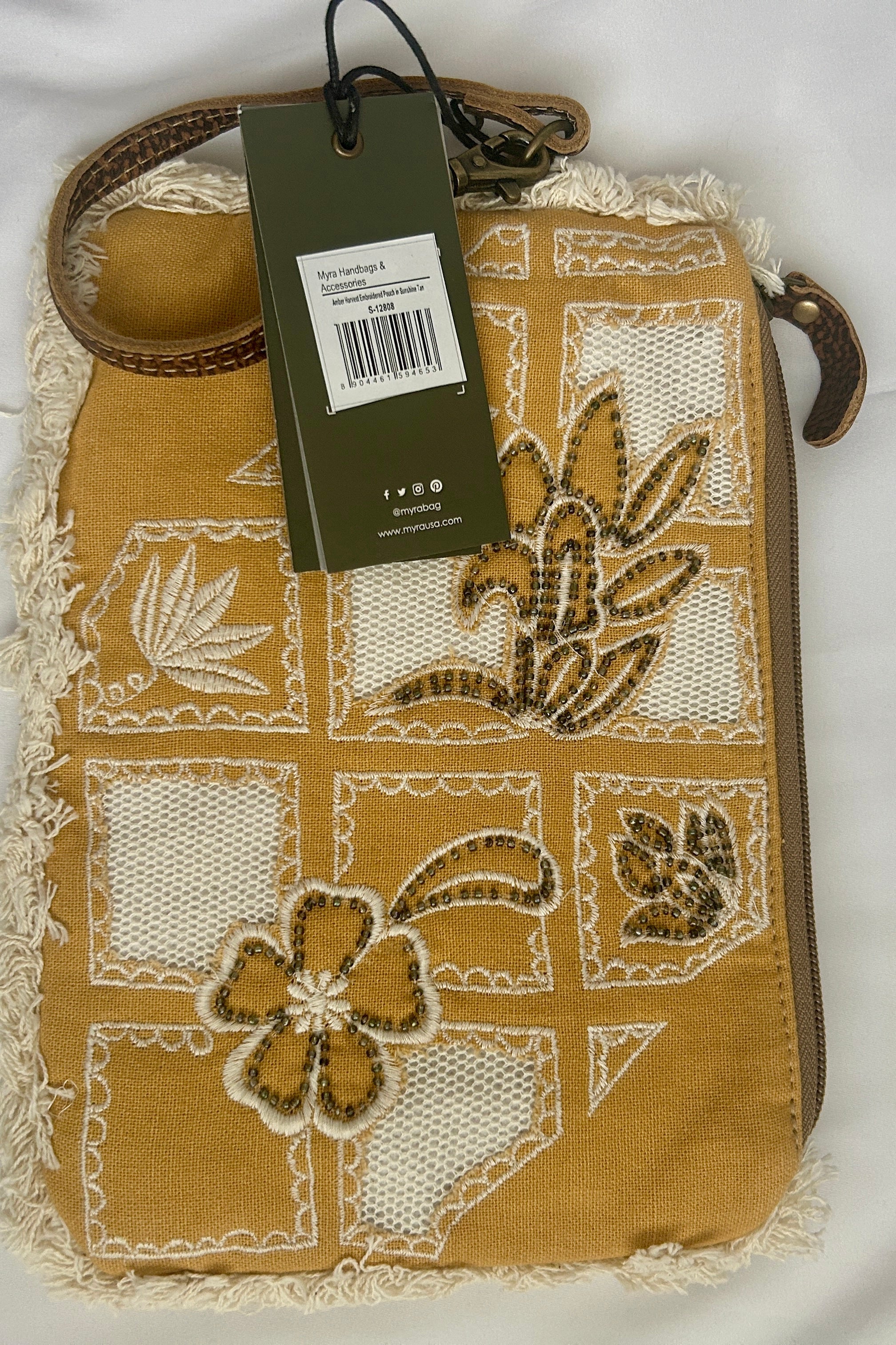 Myra Brand Meadow Lace Pouches - 4 Colors