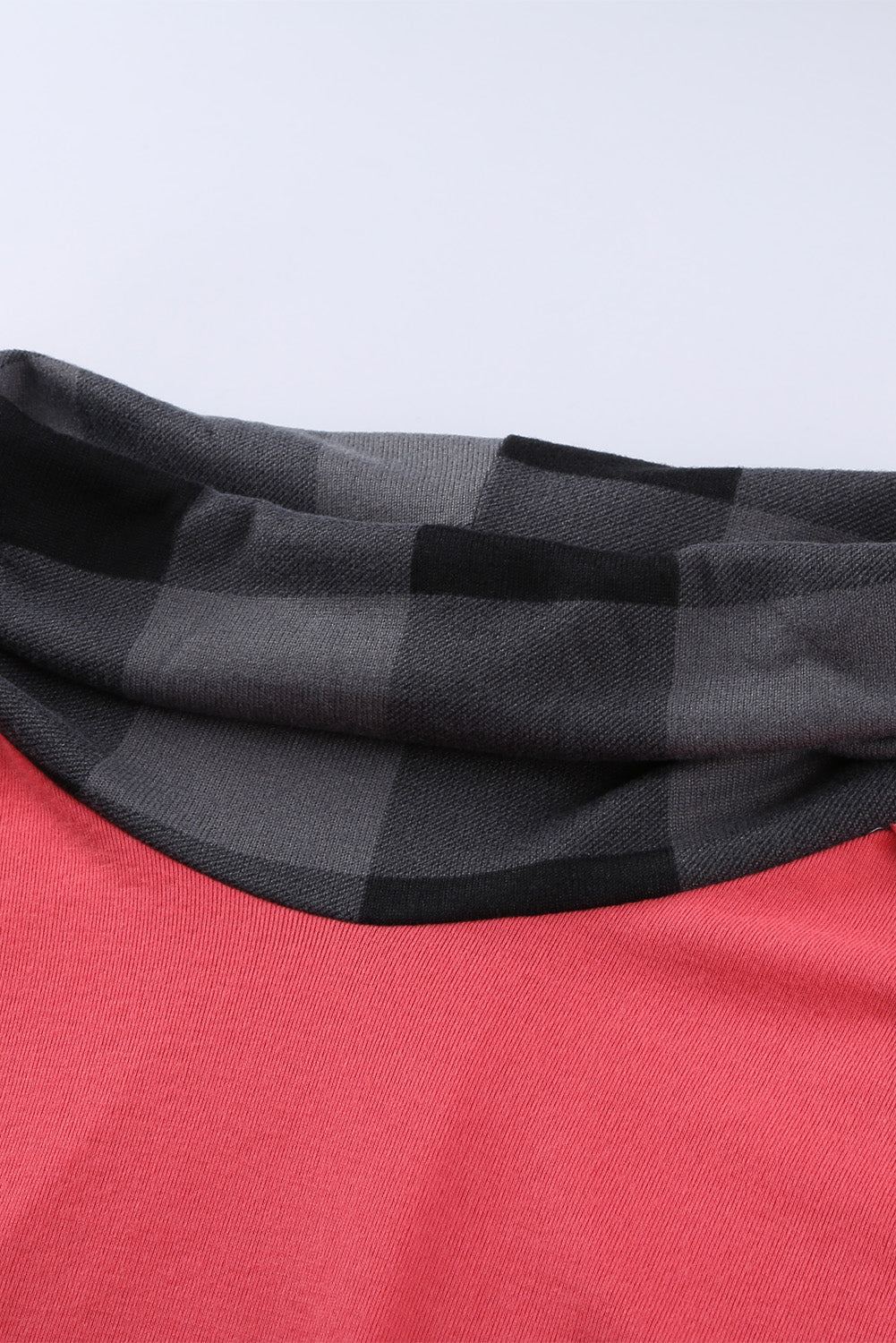 Tommy Boy Plaid Cowl Neck Long Sleeve Top Sizes (S-2X)