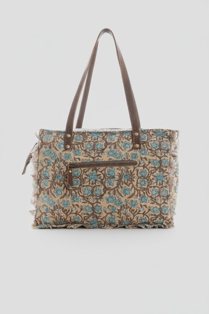 San Ysidro Falls Beige Small Hand Bag