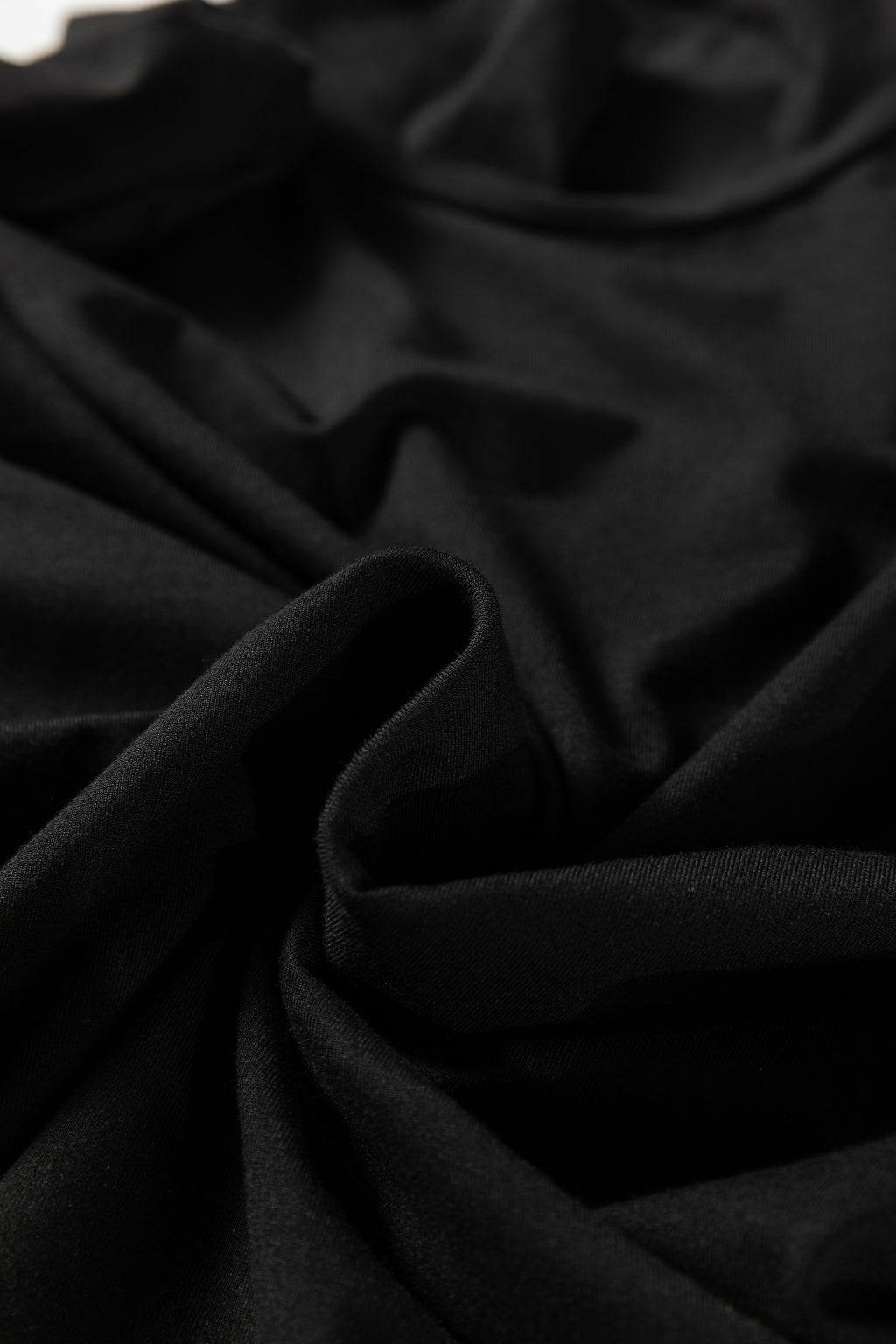 Green Bay Slim Fit High Neck Long Sleeve Basic Top