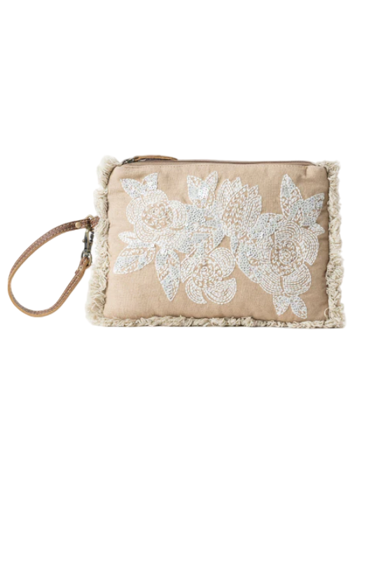 Myra Brand Meadow Lace Pouches - 4 Colors