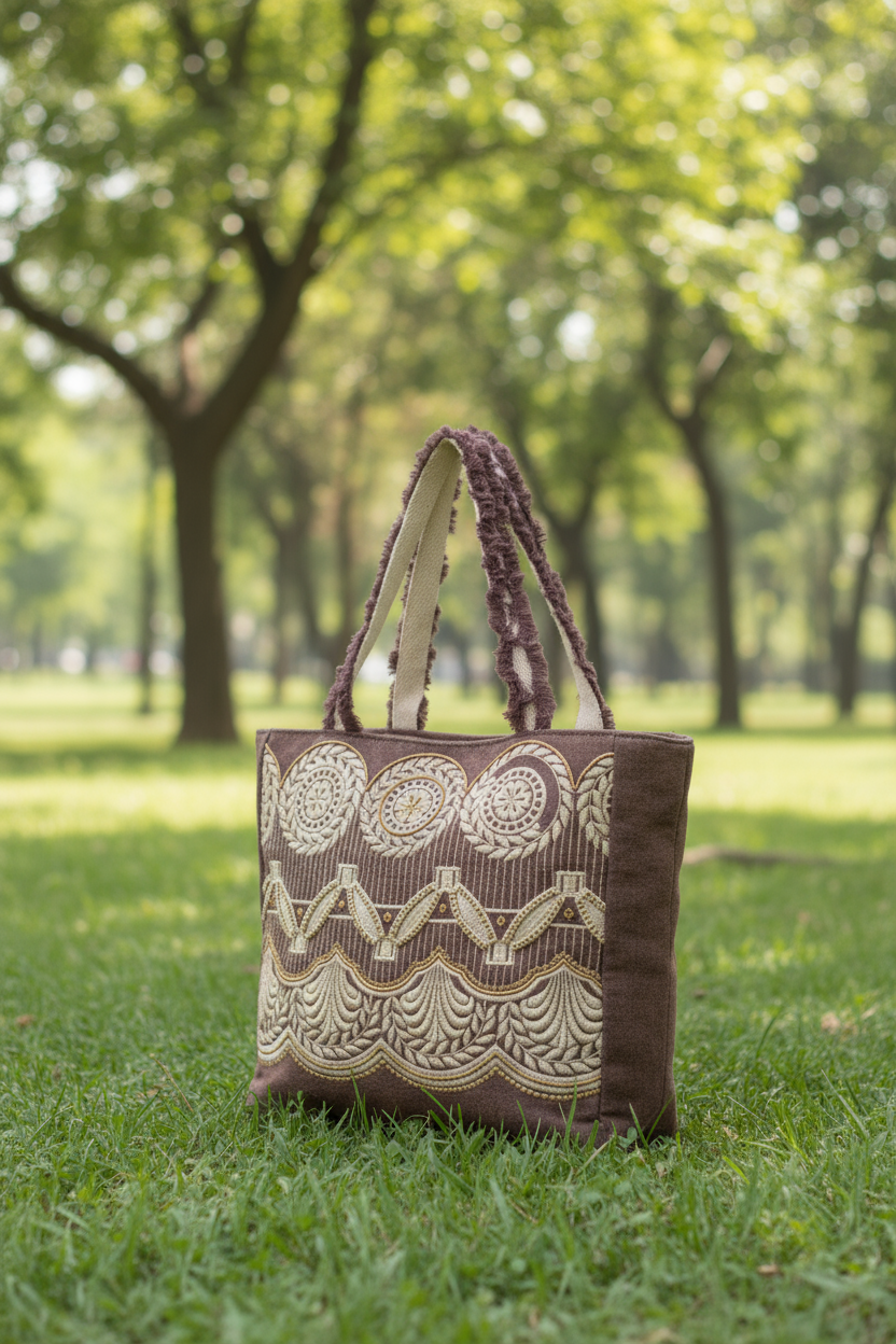 Myra Brand Antique Medallion Market Tote Bag