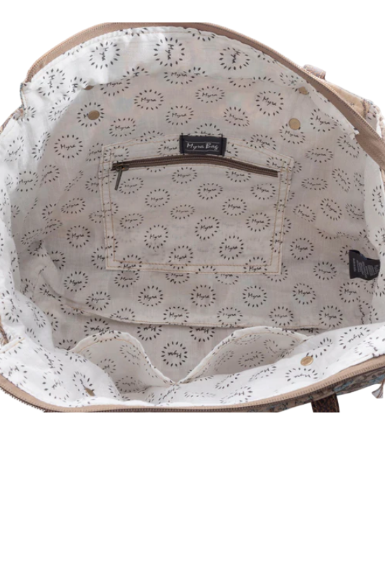 San Ysidro Falls Beige Small Hand Bag